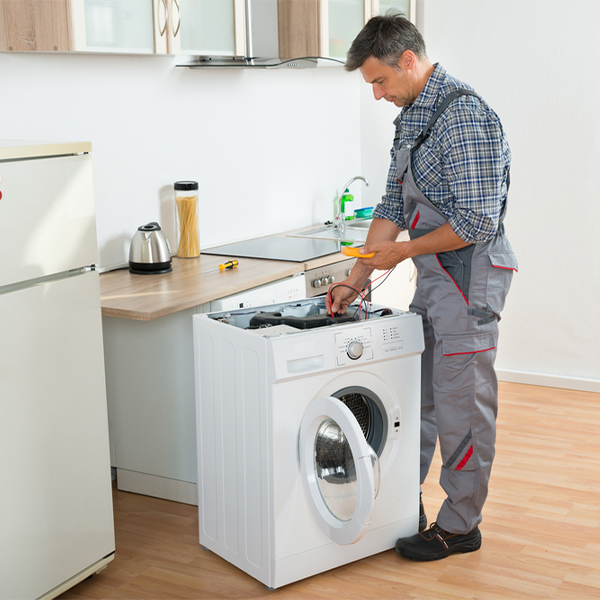 can you walk me through the steps of troubleshooting my washer issue in Yellow Springs OH